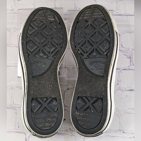 RARE!! Converse Mens Chuck Taylor (RED)ESIGN DESI(RED) Ox Canvas Skate Shoe - Picture 6 of 11